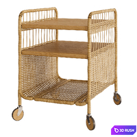 Cabinet on wheels FRYKSAS by ikea FREKS 3D Model Corona