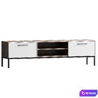 Chest of drawers,Bedside table,TV Nicole 3D Model Corona