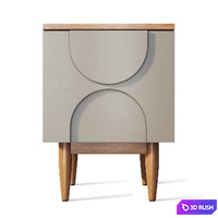 Chest of drawers sideboard bedside table Arka Etagerca Shelf 3D Model Vray, Corona