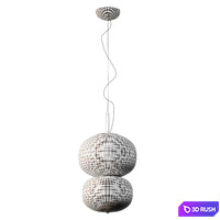 Ilargi Pendant 3D Model Corona