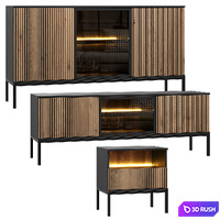 Chests Sento #1 3D Model Corona