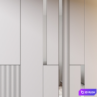 Wall Panel | 41 3D Model Vray, Corona