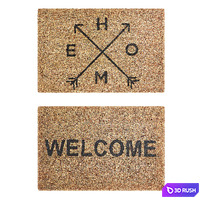 Doormat Thiam by La Redoute 3D Model Vray, Corona