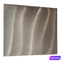 Abstract composition. Relief. Plateau. 53 3D Model Vray, Corona