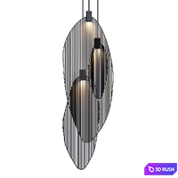 Terzani Harpe 3D Model Vray, Corona