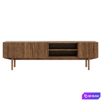 TV Stand Scandi Puzzlemebel 3D Model Vray, Corona