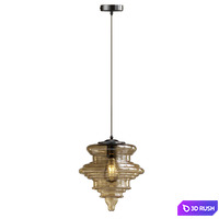 Retro Loft Glass Pendant lamp 3D Model Vray