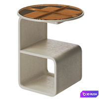Bedside table 3D Model Corona