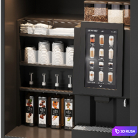 Coffee vending machine. Coffee to go. Self-service coffee shop. Vendor point 3D Model Vray, Corona