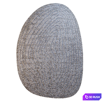 Amy Sicilia Rug 3D Model Corona