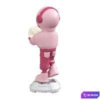 Sculpture Art Astronaut Statue Lamp 3D Model Corona