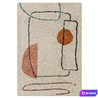 Louise Multicolour rug by Benuta 3D Model Vray, Corona