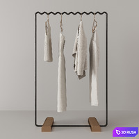Woman Clothes Set 19 3D Model Corona
