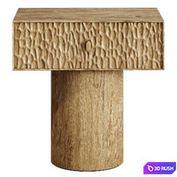 La Redoute Mason bedside table. 3D Model Corona