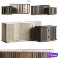 Caracole RHYTHM Living Collection 3D Model Vray, Corona