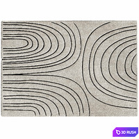 Modern Minimalist Living Room Rug 21 3D Model Vray, Corona
