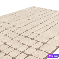Graphic rug Giaco by LA REDOUTE INTERIEURS 3D Model Corona