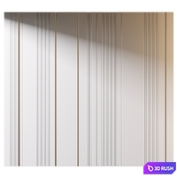 Wall Panel | 49 3D Model Vray, Corona