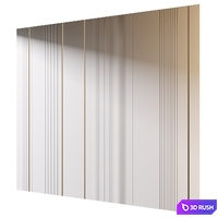 Wall Panel | 49 3D Model Vray, Corona