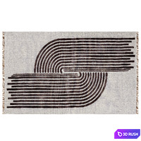 Cornrows Rug 3D Model Corona