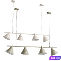 Pendant lamp Moke La Redoute 3D Model Vray, Corona