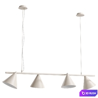 Pendant lamp Moke La Redoute 3D Model Vray, Corona