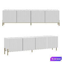 TV stand Scandi Puzzlemebel Sellin 3D Model