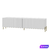 TV stand Scandi Puzzlemebel Sellin 3D Model Vray, Corona