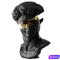 Bust of David 3D Model Corona