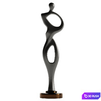 Decorative sculpture 09 3D Model Corona
