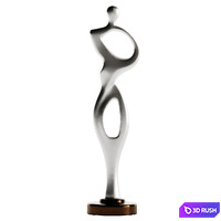 Decorative sculpture 09 3D Model Corona