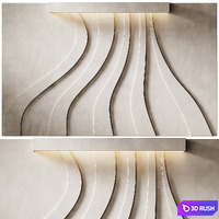 Art Wall 89 3D Model Corona