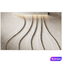 Art Wall 89 3D Model Corona