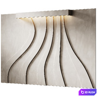 Art Wall 89 3D Model Corona