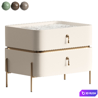 Bedside table 3D Model Corona