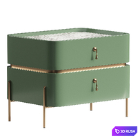 Bedside table 3D Model Corona