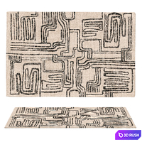 Malene Barnett Kassena and Ivory Rug