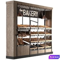 Shelf in a bakery