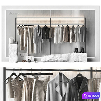 A set for a clothing store and showroom 3