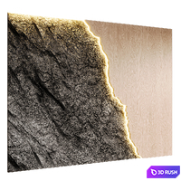 Wall Panel 01 3D Model Corona