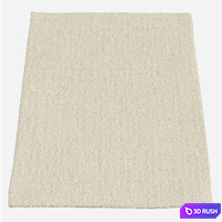 Carpet Diano Knit Effect Wool by La Redoute 3D Model Vray, Corona