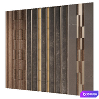 Wall panel RJ Easy Design 15 3D Model Vray, Corona