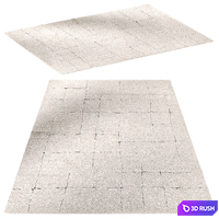 Ashmin Machine Rug 3D Model Corona