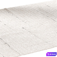 Ashmin Machine Rug 3D Model Corona