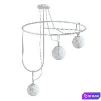 NH S4 Circular Chandelier 3D Model Vray