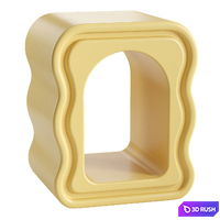 Modern Kawaii Nightstands 3D Model Corona