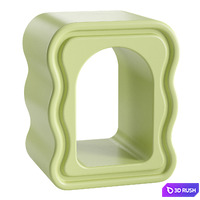 Modern Kawaii Nightstands 3D Model Corona