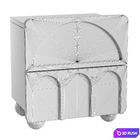 Nightstand 3D Model Corona