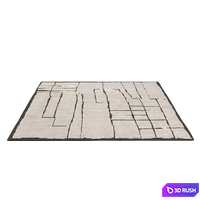 Torin Wool Rug 3D Model Vray, Corona