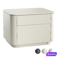 Bedside table Tammi 3D Model Corona